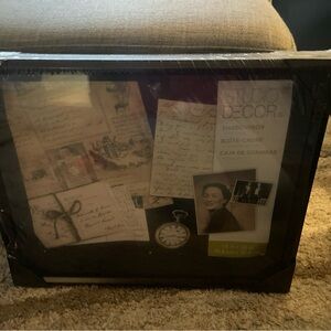Studio Decor Shadow Box Display 16x20 Black New! Memorabilia, Sports, Photos!